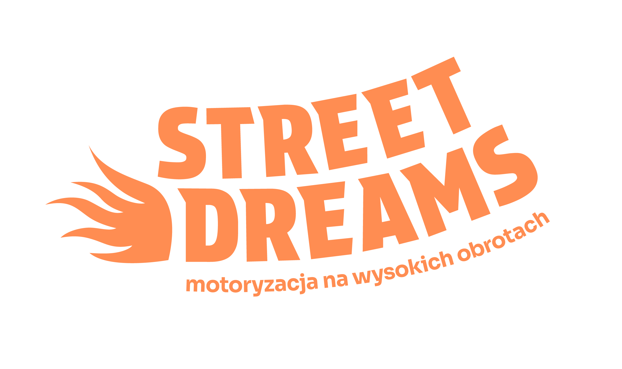 Street Dreams_logo_glowne napis_pomaranczowy